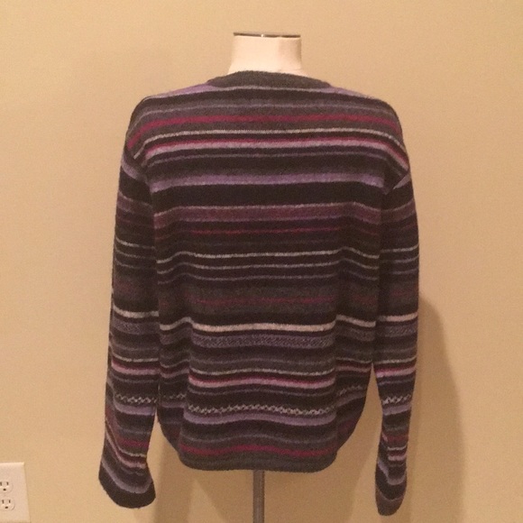 Tally Ho Petite Large Wool Cardigan Sweater Top - Picture 5 of 8